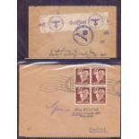 POSTAL HISTORY : GERMANY, collection of mostly Third Reich covers housed in two cover albums.