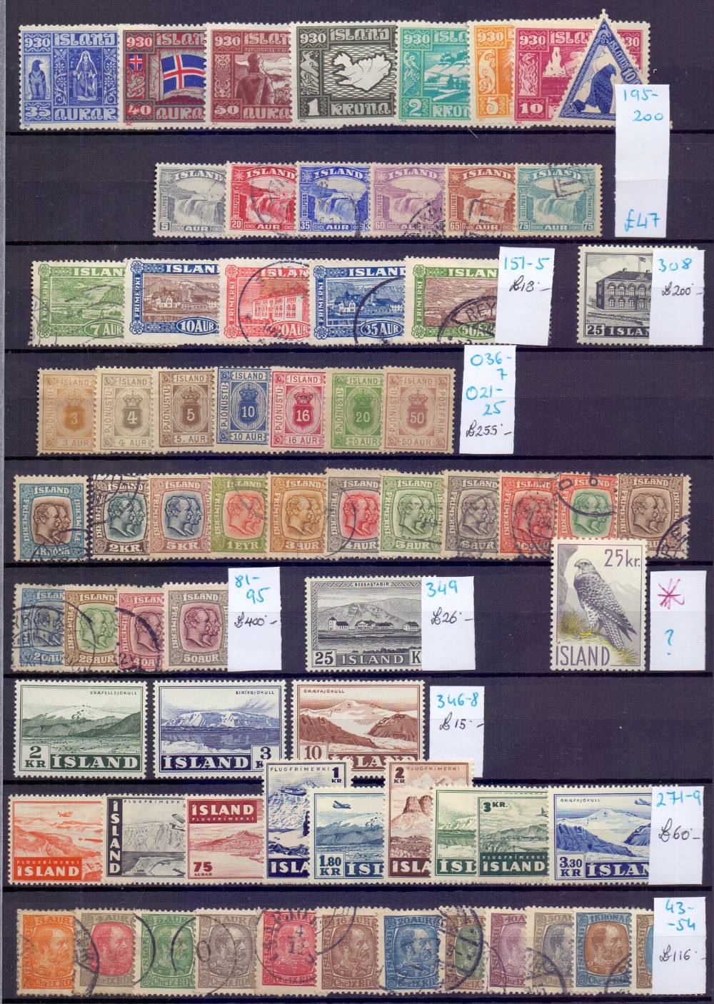 STAMPS : SCANDINAVIA, selection of mint & used on stock pages with Finland sets, - Image 2 of 4