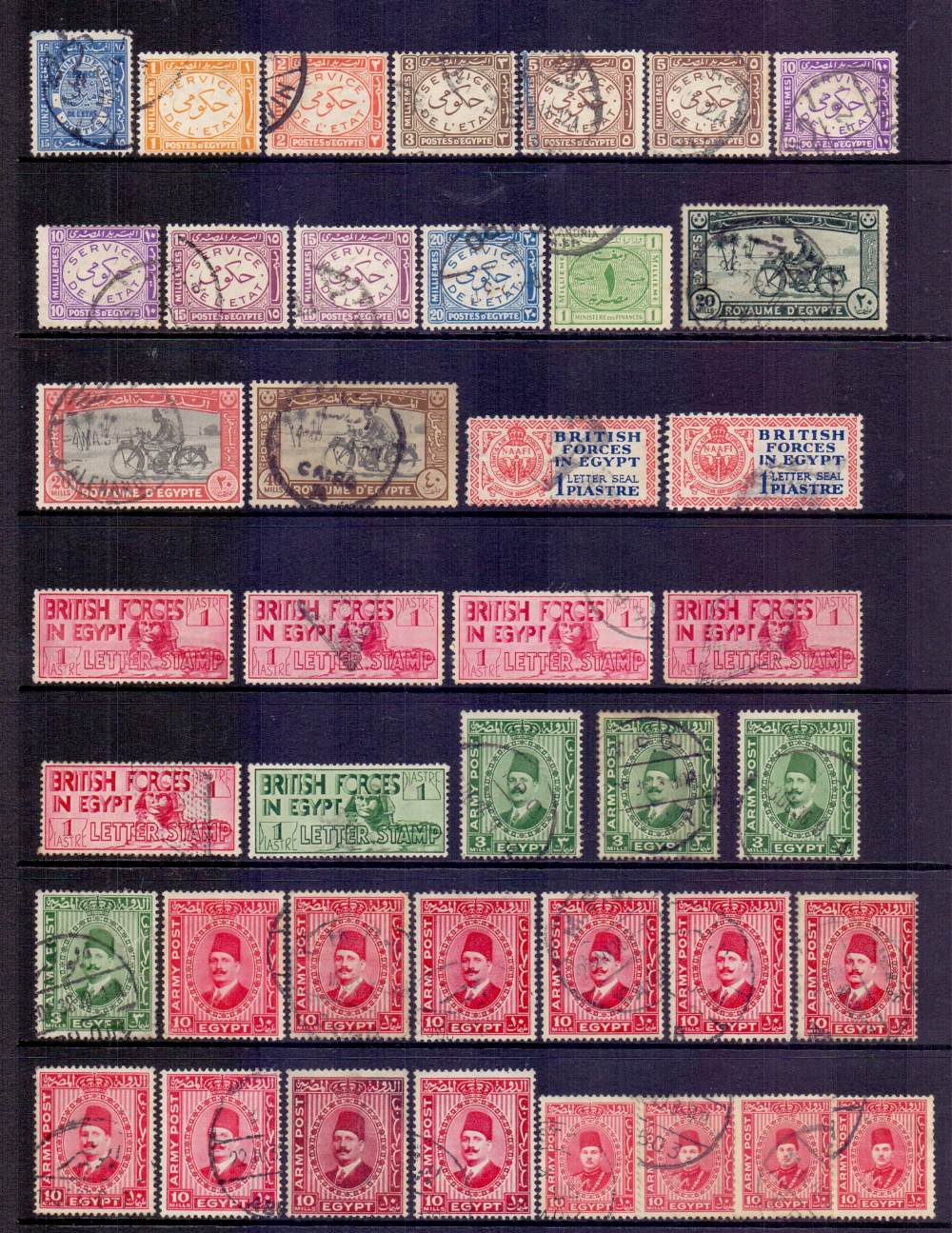 STAMPS : Middle East mint and used on stock pages in lever arch file, Sudan, Egypt, Jordan etc, - Image 3 of 6