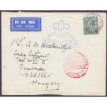AIRMAIL COVER: GREAT BRITAIN,