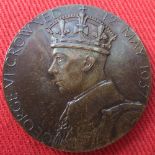 COINS : 1937 GVI Coronation medallion,