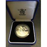 COINS : 1995 MACAU 100 Patacas silver proof coin,