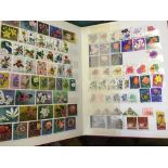 STAMPS : Various albums of mixed stamps mainly of a thematic nature, Birds, Shells,