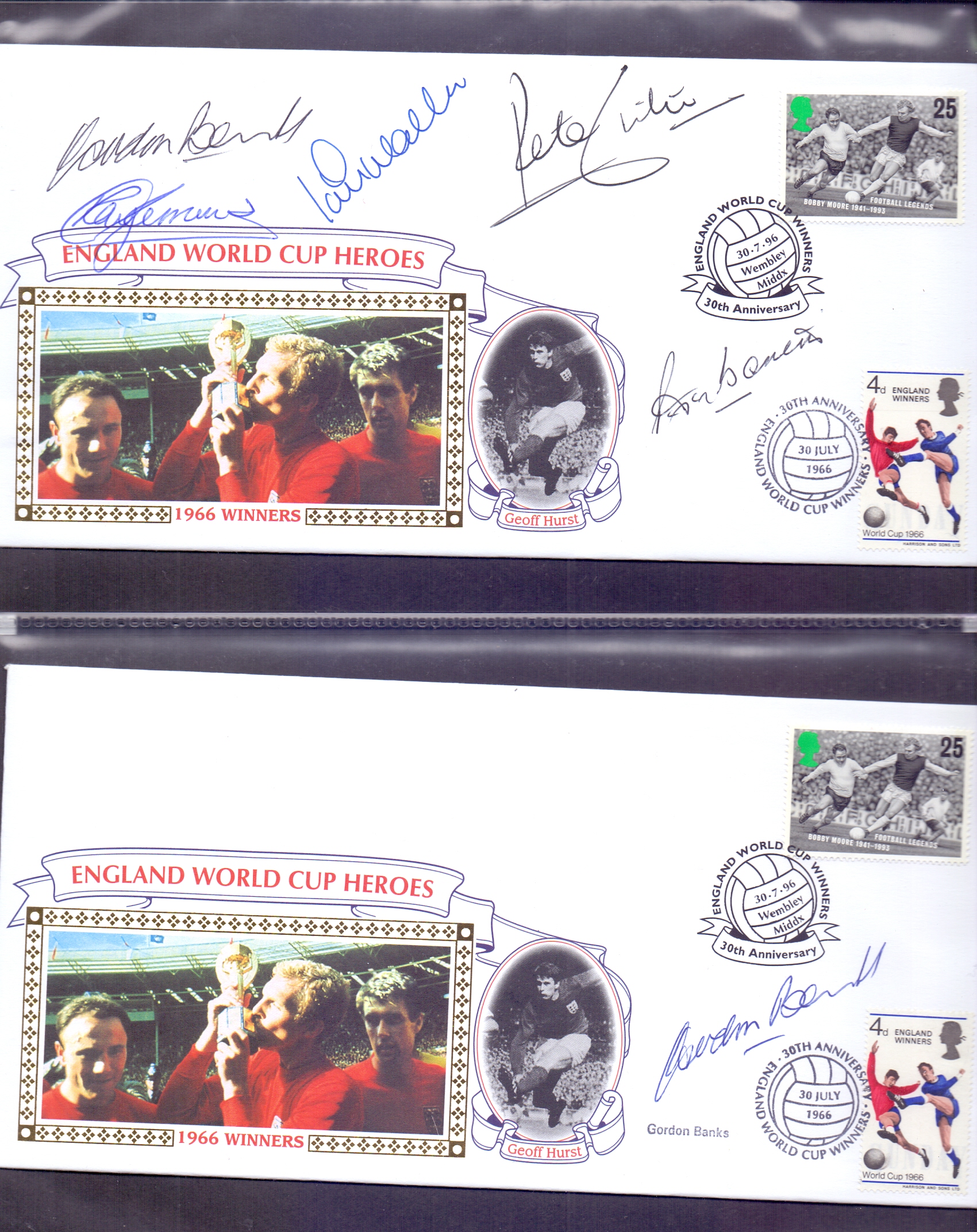 AUTOGRAPHS : FOOTBALL , collection of st - Image 16 of 20