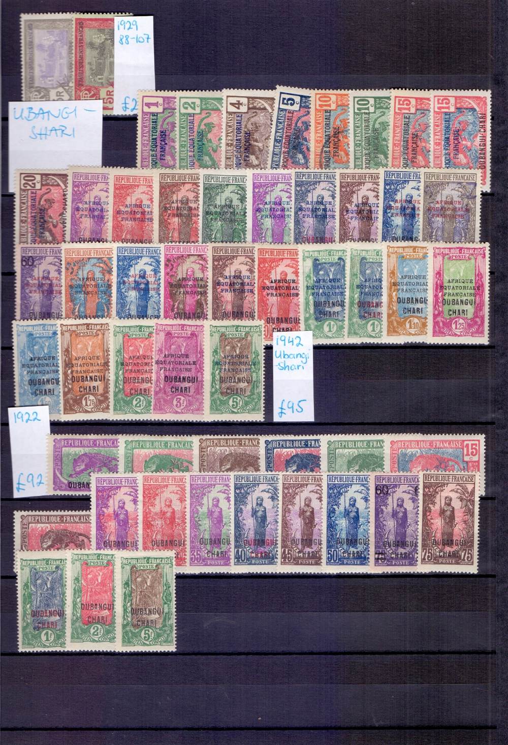 STAMPS : WORLD, mint & used in stockbook