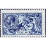 STAMPS : GREAT BRITAIN : 1913 10/- Indigo Blue,