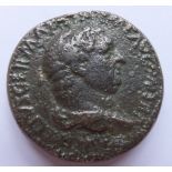 COINS : Large Roman coin in copper/bronze, oldest thing in the auction,
