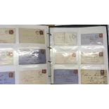 STAMPS : GREAT BRITAIN : Selection of Queen Victoria covers & cards,
