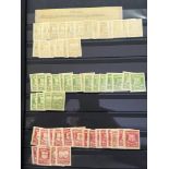 STAMPS : Stockbook of GB revenues including Natioanl Delivery Stamps from various cities,