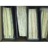 STAMPS : Various homemade ledger type albums with covers, airmails,