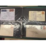 POSTAL HISTORY GREAT BRITAIN :1903 to 1975 collection of covers and cards with Paquebot or other