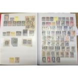 STAMPS: Foreign accumulation in 2 red stockbooks mainly used Afghanistan to Vatican.