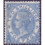 STAMPS : GREAT BRITAIN : 1867 2/- Dull Blue,