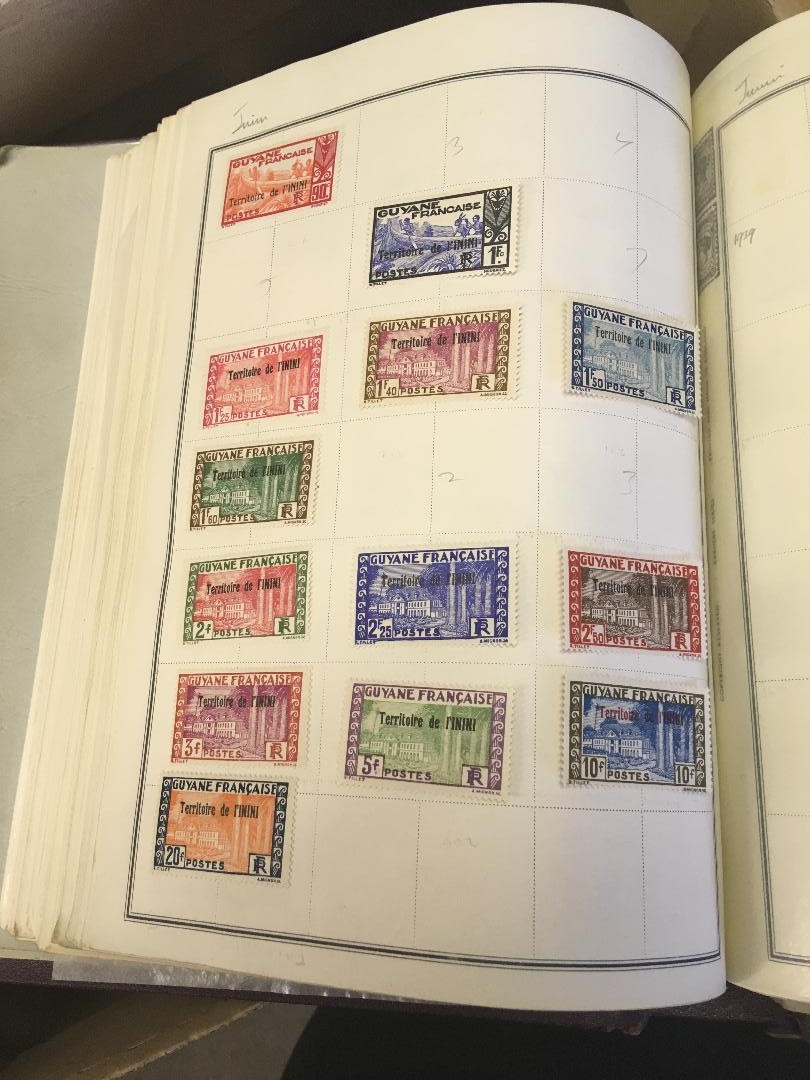 STAMPS : Four albums, USA, Switzerland, Portuguese Colonies, and French Colonies, - Image 2 of 4