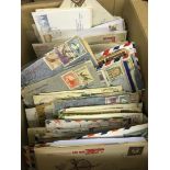 POSTAL HISTORY : WORLD, box with approx