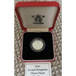 COINS : 1994 UK £1 Piedfort silver proof