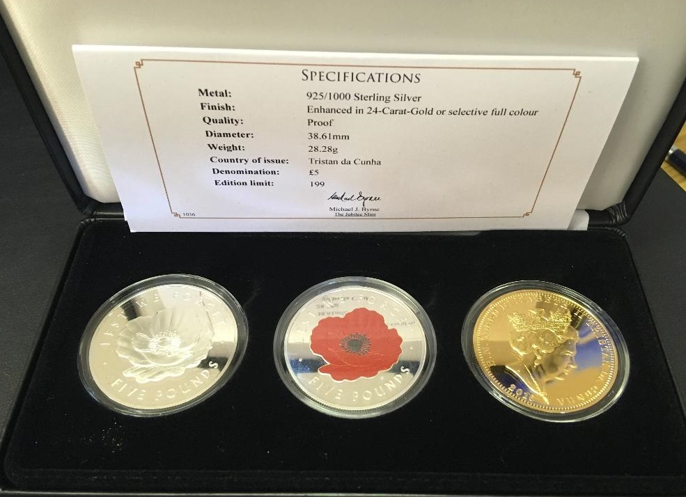 COINS : 2016 boxed proof SIlver Set from