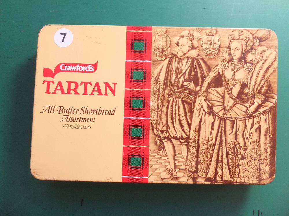 COINS : Tarten tin with mixed World coin