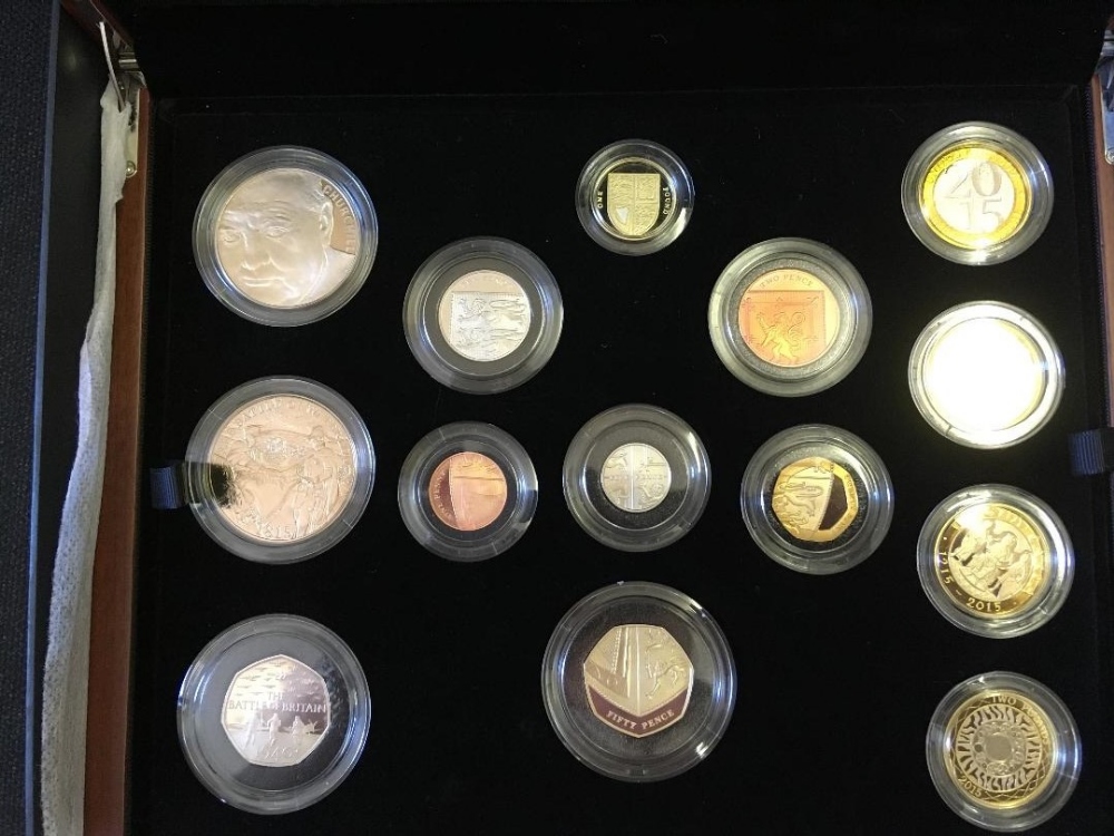 COINS : 2015 UK Premium Proof coin set i