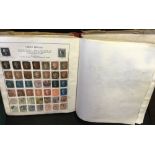 STAMPS : Old Stanley Gibbons World Album First Edition.