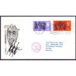 FIRST DAY COVER : 1965 Commonwealth Arts PHOSPHOR illustrated FDC,