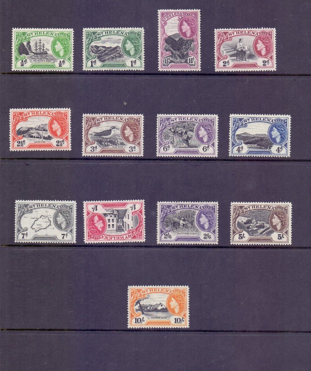 STAMPS : Small amount of unmounted mint stamps, Tonga, St Helena, South Georgia 1963 set to £1,