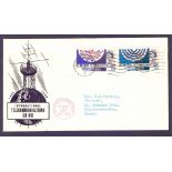 FIRST DAY COVER : 1965 ITU PHOSPHOR illustrated FDC,