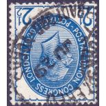 GREAT BRITAIN STAMPS : 1929 2 1/2d Blue fine used example with INVERTED WMK,