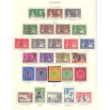 STAMPS : BRITISH COMMONWEALTH, mint & used George VI collection in SG Crown printed stamp album.