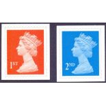 GREAT BRITAIN STAMPS : 1998 Walsall 1st & 2nd Class 'Dagger Perf' self adhesive stamps,