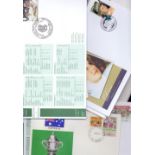 STAMPS : Various thematic covers including Cricket, Royalty, Railway,