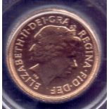 COINS : 2010 Gold 1/4 Sovereign in proof