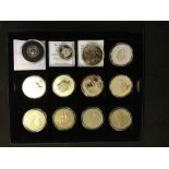 COINS : Solid Silver Britannia coins (6)