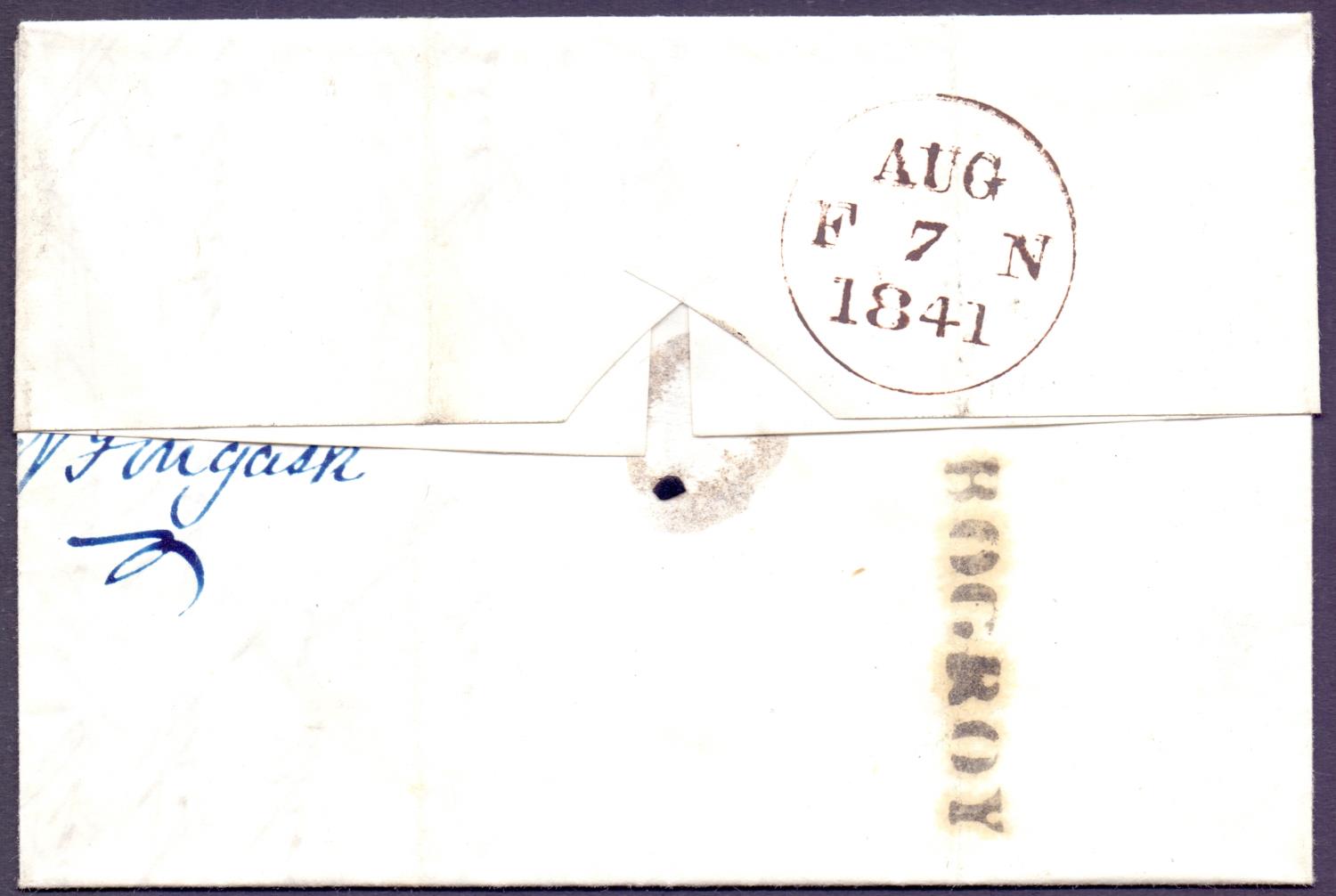 GREAT BRITAIN POSTAL HISTORY : 1841 1d R - Image 2 of 2