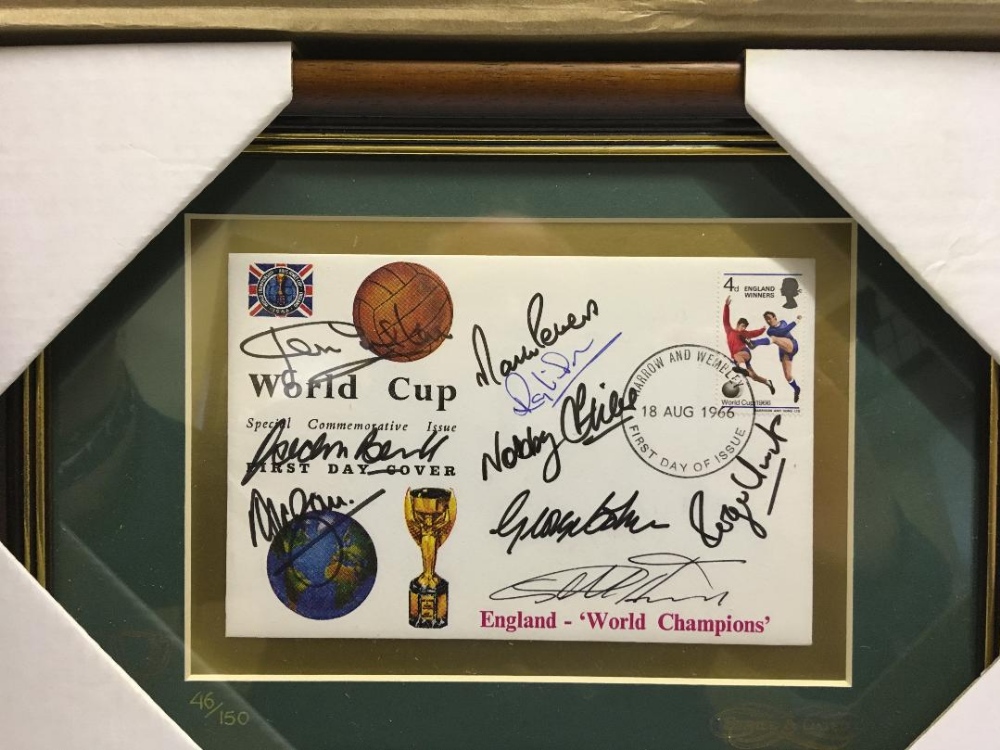 FOOTBALL AUTOGRAPHS : 1966 World Cup Win