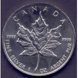 COINS : CANADA 1996 $5 Maple Leaf 1oz fi