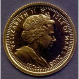 COINS : 2008 Isle of Man Solid .999 Gold
