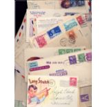 POSTAL HISTORY : USA, group of various c