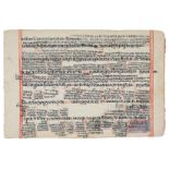 A COLLECTION OF MISCELLANEOUS MANUSCRIPT FOLIOS, INDIA, 17TH-20TH CENTURIES ink on paper, of