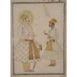 A DOUBLE PORTRAIT: GAJ SINGH OF JODHPUR AND ANUP SINGH JI OF BIKANER, RAJASTHAN, INDIA, 18TH CENTURY