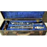 A Regent ebony clarinet by Boosey & Hawkes, cased