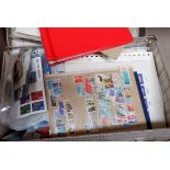 A case of stamps, Austria sheets; presentation packs; stockbooks; FDC's; etc.