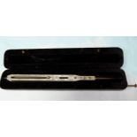 A cased pair of proportional dividers by Riefler, 8"
