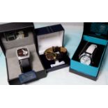 A Giorgio Armani wristwatch "Whatever It Takes", in original box; a Royal London "Marilyn Monroe"