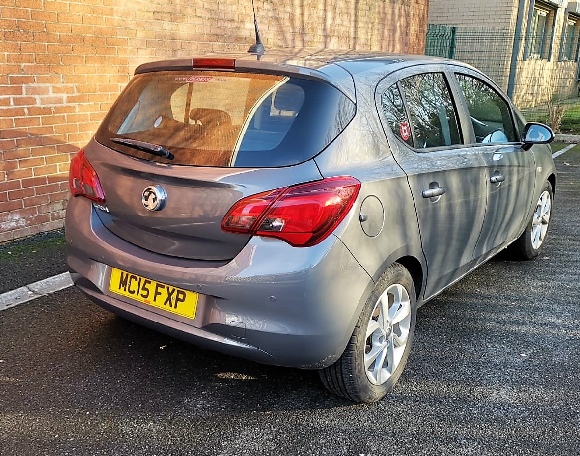 MOTOR CAR: TO BE SOLD AT 12 NOON PROMPT. A Vauxhall Corsa Hatchback Special Edition 1.2 Excite 5 - Image 3 of 3