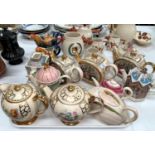 Three Sadler teapots; other decorative/novelty teapots