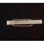 A 9 carat hallmarked gold tie pin, 8.1gm