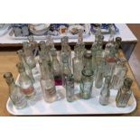 A selection of small chemist's bottles