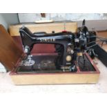 A Singer sewing machine 99K EM748325