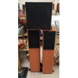 A pair of Mordaunt-Short audio speakers; a Gale 30 powered sub woofer